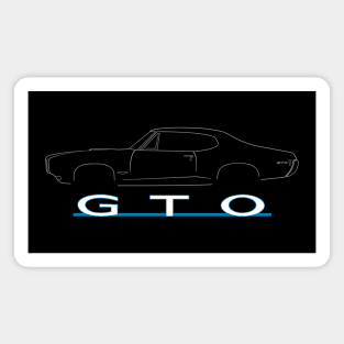 1968 Pontiac GTO Magnet